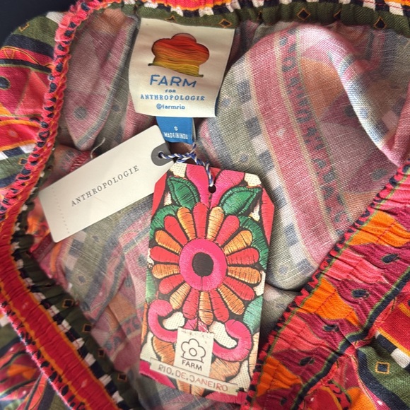 NWT - FARM Rio Pull On Pants - Size Small - Picture 9 of 9